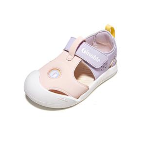 Износостойкие низкие детские туфли для младенцев и малышей GINOBLE, фиолетовый/розовый