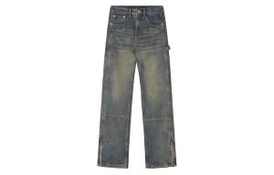 Джинсы Unisex ROUTE 66, Желтая Грязь