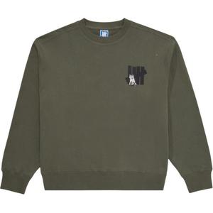 Праздничный свитшот Unisex UNDEFEATED, оливковый