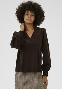 Блуза Culture RHAENA, Coffee Bean/Dark Brown