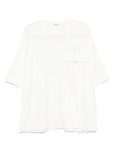 Undercover футболка с ремешком, белый