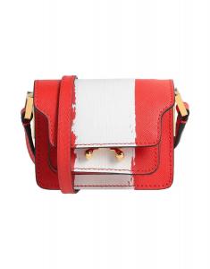 Сумка через плечо Marni, коралл