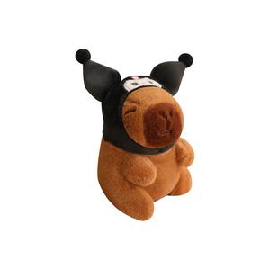 Плюшевый кулон милая капибара 12 см высота Happy Fish