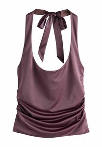 Топ Next REGULAR FIT , Mauve Purple/Purple