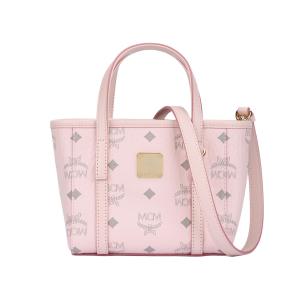 MCM Искусственная кожа женская сумка крошечная светло-розовая