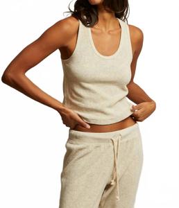 Круизный терри топ в овсе PERFECTWHITETEE, Oat