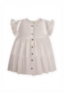 Платье-рубашка Cigit, слоновая кость