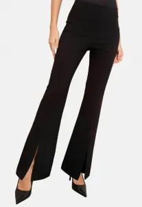 Удлиненные облегающие брюки из эластичной ткани, подчеркивающие фигуру. Friends Like These, Black