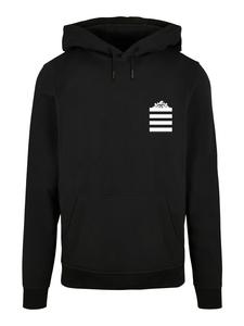 Пуловер F4NT4STIC Basic Looney Tunes Taz Stripes Faux Pocket, черный