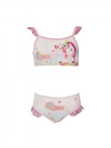 Купальник Unicorn Einhorn Badeanzug für Mädchen Bikini für den Pool oder Strand, розовый
