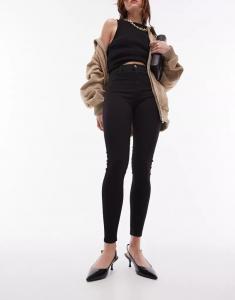 Черные джинсы Topshop Joni