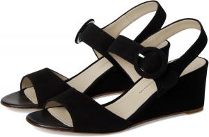 Женские сандалии на танкетке SAS Carine с ремешками, черный