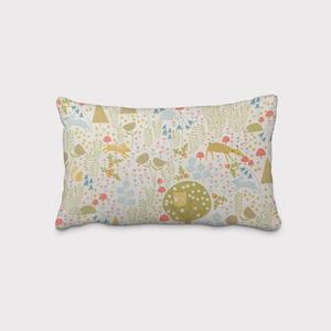 КРАСИВАЯ ЖИЗНЬ. Чехол на подушку Fryett`s Forrest лес зеленый желтый синий размер 60х80см (ВхШ) размер 60х80см (ВхШ) Schöner-Leben