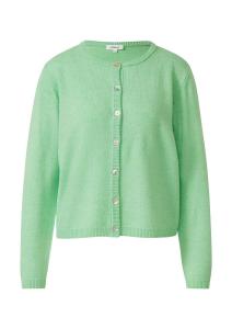 s.Oliver Кардиган из трикотажа в зеленом цвете