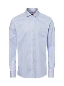Приталенная деловая рубашка Finshley & Harding, светло-синий