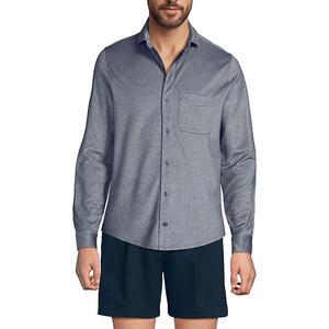 Рубашка oxford Big & Tall с длинным рукавом Lands' End