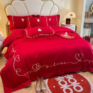 FUANNA Комплект постельного белья 2.2 м, 4 предмета: пододеяльник 220x240 см