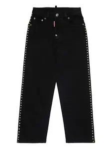 Джинсы Moose Lost DSQUARED2 KIDS, черный