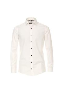 Деловая рубашка простого современного покроя Venti, белый