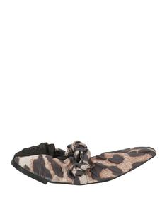 Балетки Ganni, светло-серый