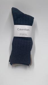 Комплект из 4 пар мужских носков Calvin Klein в рубчик, Grey Beige