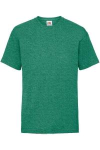 Футболка Fruit of the Loom Valueweight, зеленый