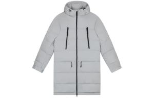 Пуховик мужской серый Asics, серый