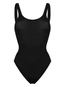 Купальник Hailey с жатым эффектом PARAMIDONNA, черный