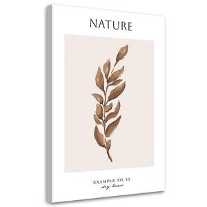 Картина арт-принт KUNSTLOFT Dry Leaves #10, бежевый