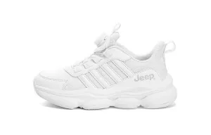 Детские кроссовки Low top с технологией Anti Kick Cushioning, устойчивые к истиранию, с эффектом отскока и дышащие Jeep, sky синий earth белый