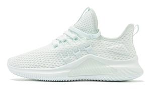 Износостойкие и легкие низкие кроссовки для бега женские Светло-прозрачный зеленый Jordan White QIAODAN, Светлый прозрачно-зеленый/Jordan White