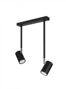 Nice Lamps Потолочный светильник JONES 2, черный (Д) 30 см (Ш) 10 см (В) 43 см