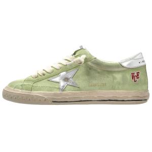 Golden Goose Кроссовки Super Star Cow Leather Low top мужские зеленые