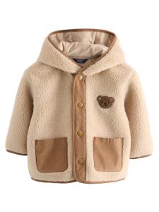 Флисовая куртка Next, цвет Brown/Cappuccino