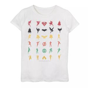 Футболка с рисунком «Лига справедливости» для девочек 7–16 лет DC Comics