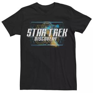Мужская футболка с графическим логотипом Star Trek Discovery Supreme Licensed Character