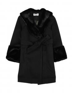 Пальто для девочек Odi Et Amo, черный