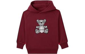 Толстовка детская Burberry, бордовый / красный