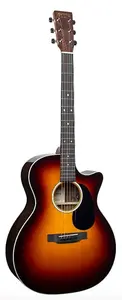 Martin GPC-13E Burst Road Series Акустическая/Электрогитара с вырезом (новая)