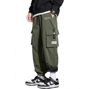 Хлопковые брюки Unisex утепленные и с флисовой подкладкой Cargo WARRIOR, army зеленый (diy badge)