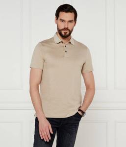 Рубашка поло Slim fit Boss, желтый