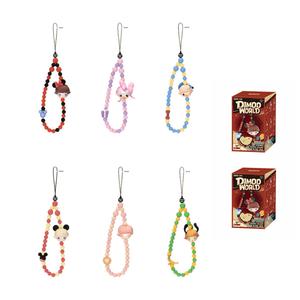 Слепой бокс Dimoo WORLD x Disney для шнурков для телефона, одиночная коробка-загадка или полный набор из 6 штук POP MART