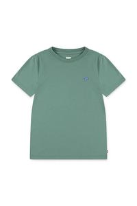 Детская хлопковая футболка LVB Batwing Chest Hit Levi'S, зеленый