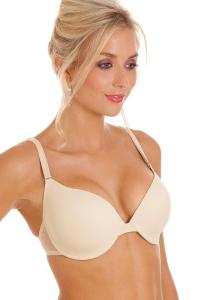 Бюстгальтер-футболка с мягкими чашечками на косточках Camille, бежевый