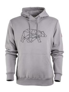 Толстовка FORSBERG Pettarson Hoodie mit Logo, светло-серый