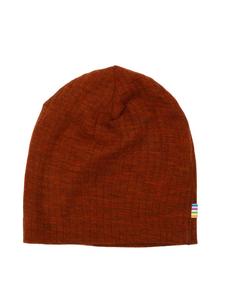 Joha Шапка из мериносовой шерсти цвета ржавчины