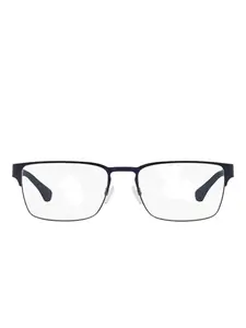 Очки в прямоугольной оправе Emporio Armani, синий