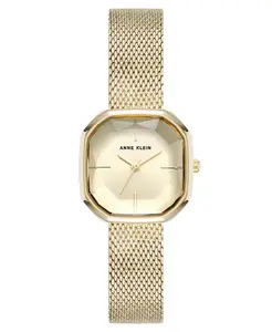 Женские часы Quartz Estate с восьмиугольным корпусом и браслетом из нержавеющей стали золотистого цвета, 24 мм Anne Klein