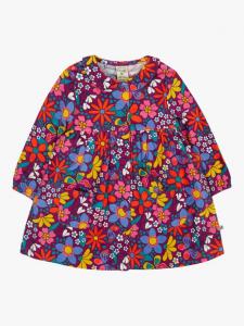 Детское платье Chloe из вельвета Frugi, Retro Floral