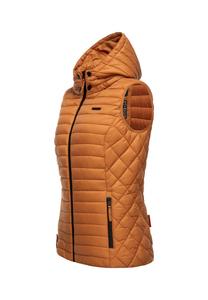Стеганый жилет кроличья лапка MARIKOO, цвет Rusty Cinnamon